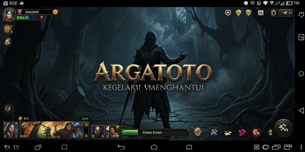 Screenshot menampilkan gameplay ARGATOTO dengan suasana Horror yang intens.