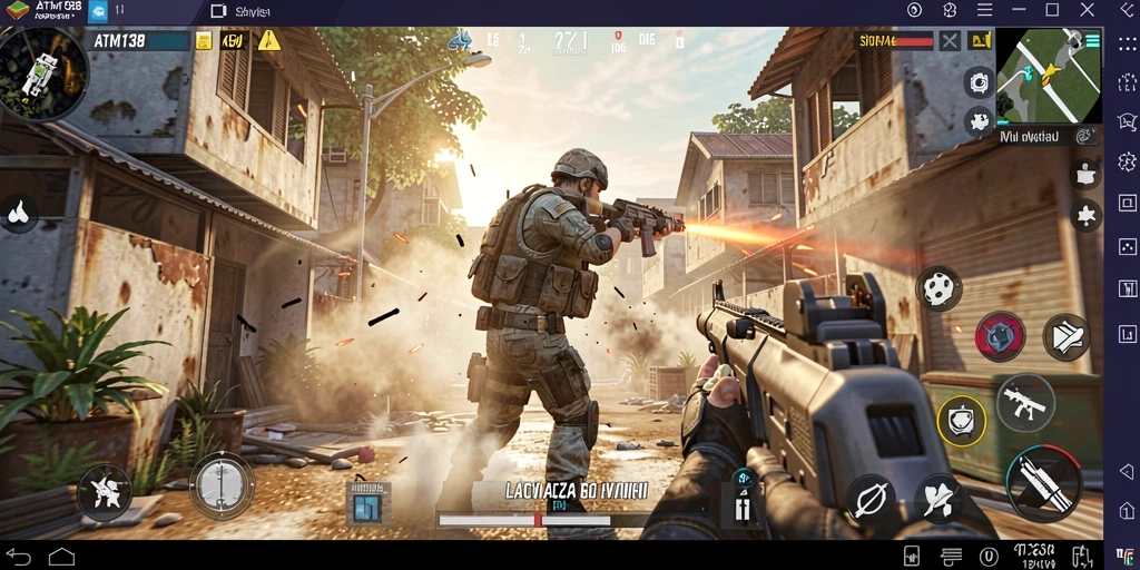 Tampilan aksi mendebarkan dari gameplay TPS ATM138.