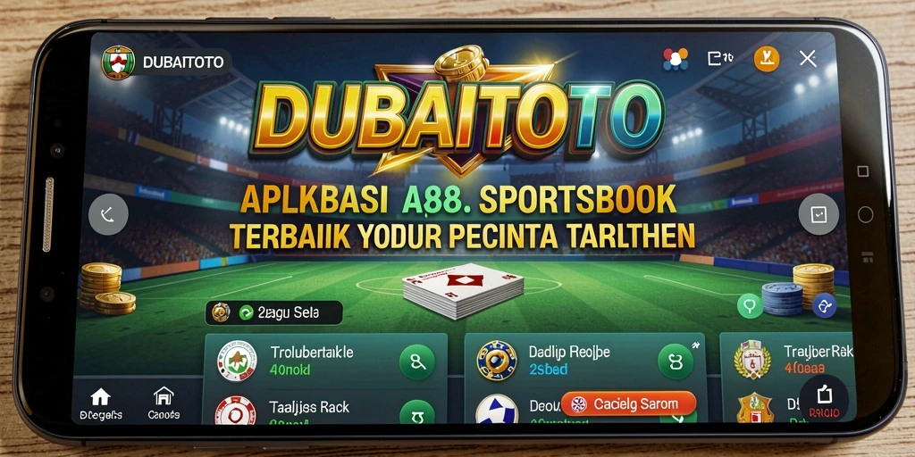 Tampilan utama DUBAITOTO dengan fitur taruhan olahraga yang menarik.
