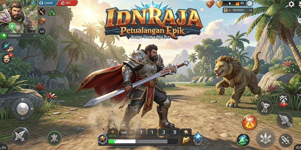Gameplay RPG mendalam dengan aksi petualangan seru.