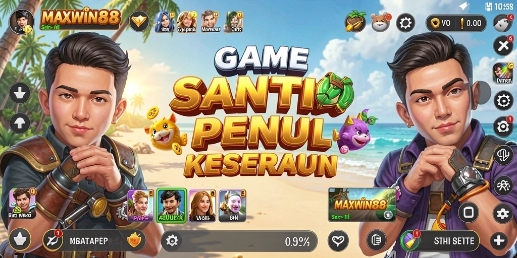 Tampak screenshot gameplay MAXWIN88 yang penuh aksi dan seru.