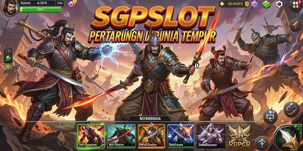 Tangkapan layar menampilkan aksi pertarungan yang mendebarkan dalam SGPSLOT.