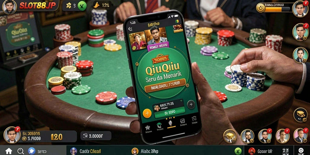 Screenshot gameplay QiuQiu yang mengasyikkan dari SLOT88JP.